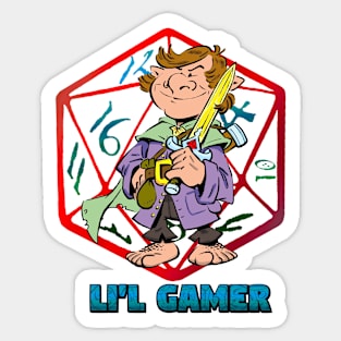 Li'l Gamer (Boy) Sticker